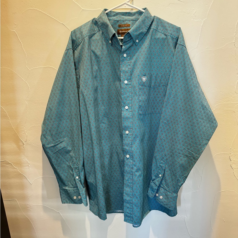 Ariat western dress shirt.